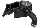 A side view of Stillen Trupower Cold Air Oiled Intake for Toyota Tacoma 2024+ with white background