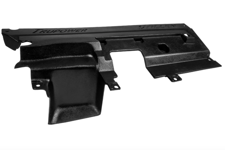 A side wide view of Stillen Trupower Cold Air Intake Scoop for Toyota Tacoma 2024+ with white background