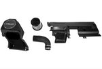 A top view of Stillen Trupower Cold Air Dry Intake with Scoop for Toyota Tacoma 2024+ with all its parts on a white background
