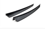 A back view of AutoTecknic Carbon Fiber Roof Fin Set - BMW G82 M4 2021-2025 with white background