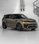 Bronze Range Rover Sport L461 with the Urban Widetrack program in a studio