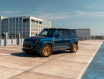 Urban Widetrack Land Rover Defender OCTA, side view on a rooftop