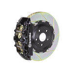 D3 A8 Brembo GT 8-piston front kit, black caliper, 380mm type 1 slotted 2-piece disc