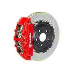 D3 A8 Brembo GT 8-piston front kit, red caliper, 380mm type 1 slotted 2-piece disc
