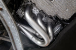 Soul 981 Boxster / Cayman competition headers: header installed, close view from below