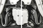 Soul 981 Boxster / Cayman competition headers: headers installed beside the oil pan