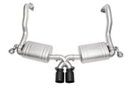 Soul 981 Boxster / Cayman valved exhaust system: valved exhaust with black tips
