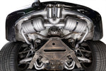 Soul 986 Boxster competition exhaust package: package installed, rear view from below