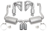 Soul 986 Boxster street exhaust package: street package with polished tips