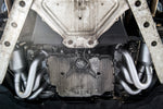 Soul 987.2 Boxster / Cayman long tube street headers: street headers installed, view from below
