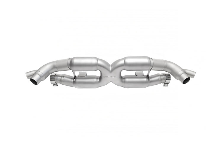 Soul 991 Turbo / Turbo S x-pipe exhaust: X-pipe exhaust that reuses the factory tips