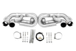 991.1 Carrera S / GTS valved performance exhaust system: valved exhaust with polished tips and