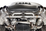 Soul 991.2 Carrera non-PSE street package: performance exhaust installed, view from below