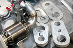 Soul 991.2 Carrera PSE sport cats / cat bypass pipes: sport cats with mounting parts