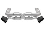 Soul 996 Turbo sport x-pipe exhaust system: sport X-pipe exhaust with black chrome X-50 style tips