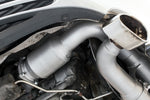 Soul 996 Turbo sport x-pipe exhaust system: sport cat installed beside the turbo