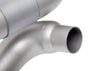 Soul 996 Turbo sport x-pipe exhaust system: close-up of an outlet pipe