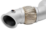 Soul 488 / 488 Pista 3.5″ performance exhaust systems: close-up of an outlet with flex joint