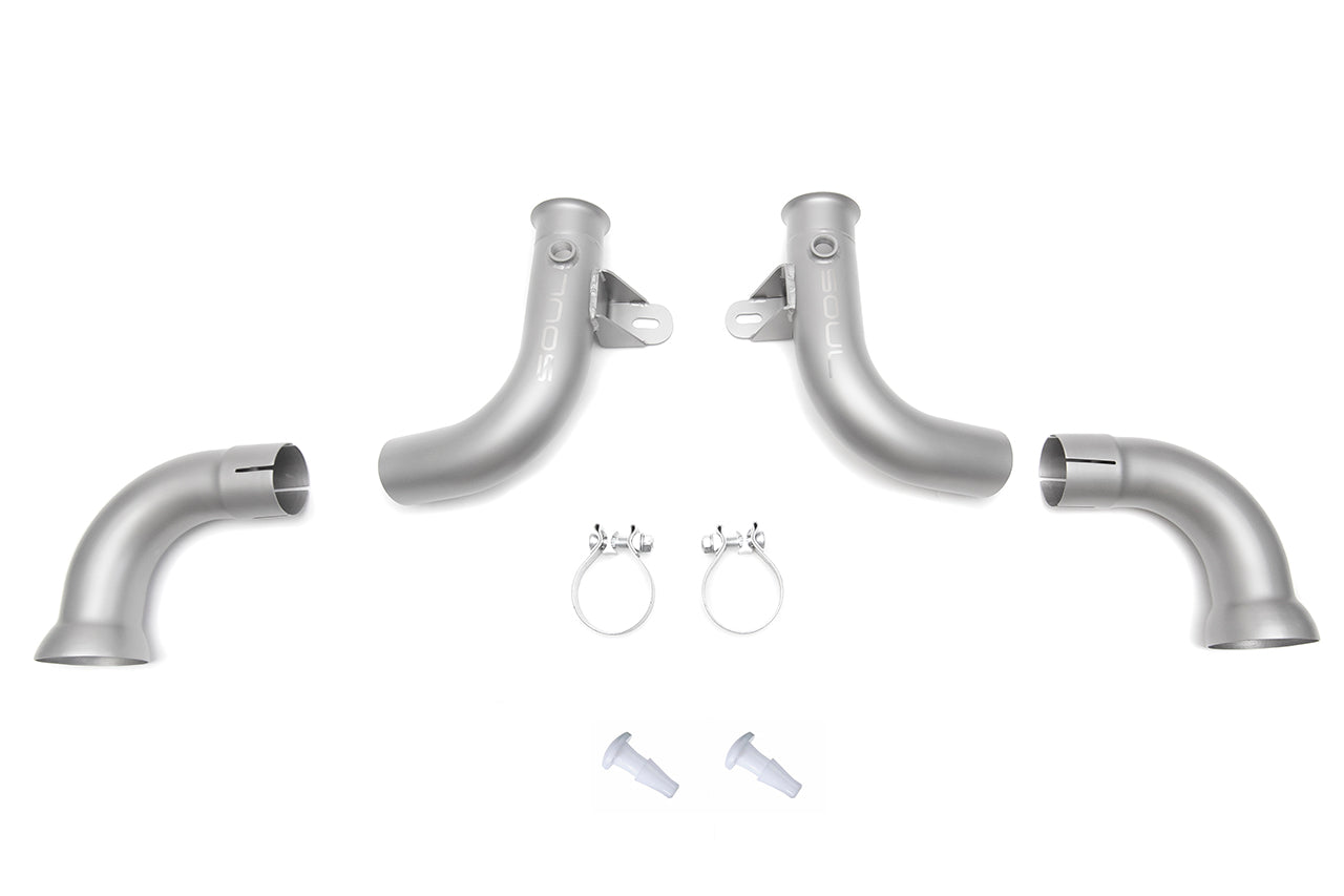 Soul Gallardo LP560 muffler bypass exhaust: competition package with hardware