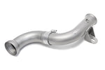 Soul Gallardo LP560 muffler bypass exhaust: muffler bypass pipe, angled view