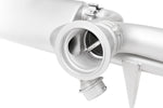 Soul Huracan LP610 / LP580 valved exhaust system: close-up of the valve flap inside the pipe
