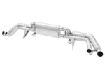 Soul Huracan LP610 / LP580 valved exhaust system: valved exhaust, angled view