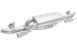 Soul Urus sport valved exhaust system: close-up of a valved muffler
