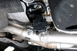 Soul Urus sport valved exhaust system: exhaust installed along the underbody