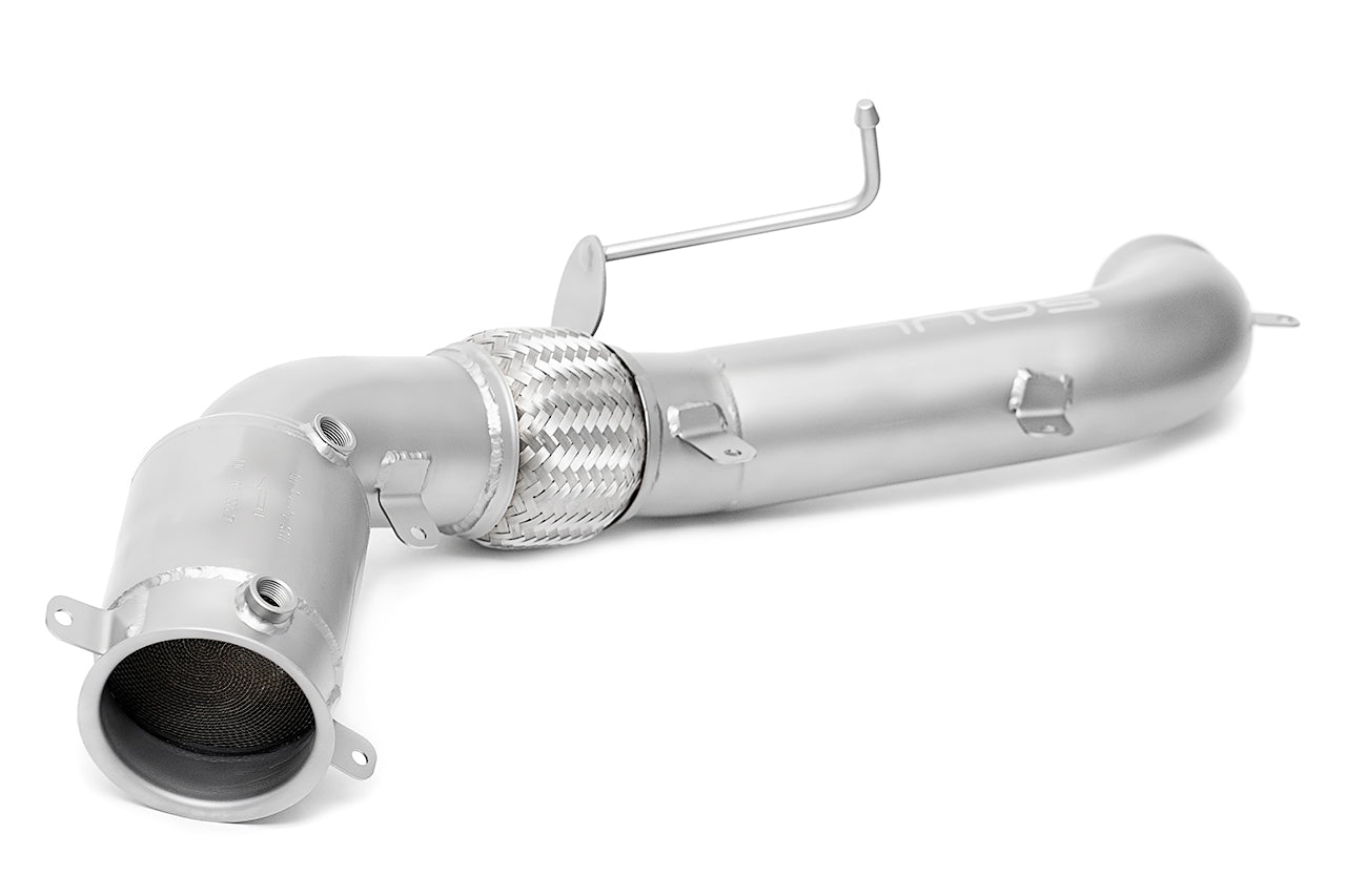 Soul 570S / 570GT / 540C sport package: sport downpipe with flex section