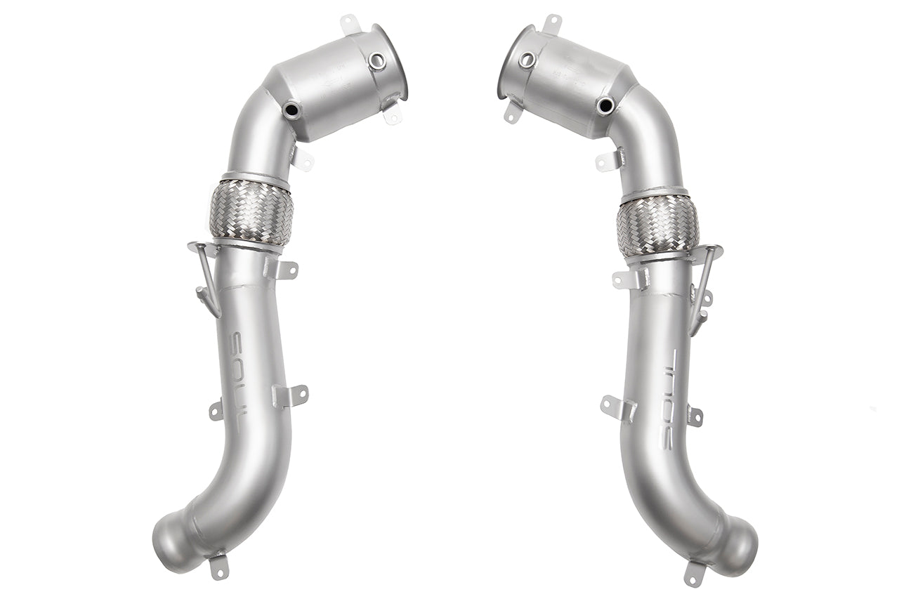 Soul 570S / 570GT / 540C sport package: pair of sport downpipes