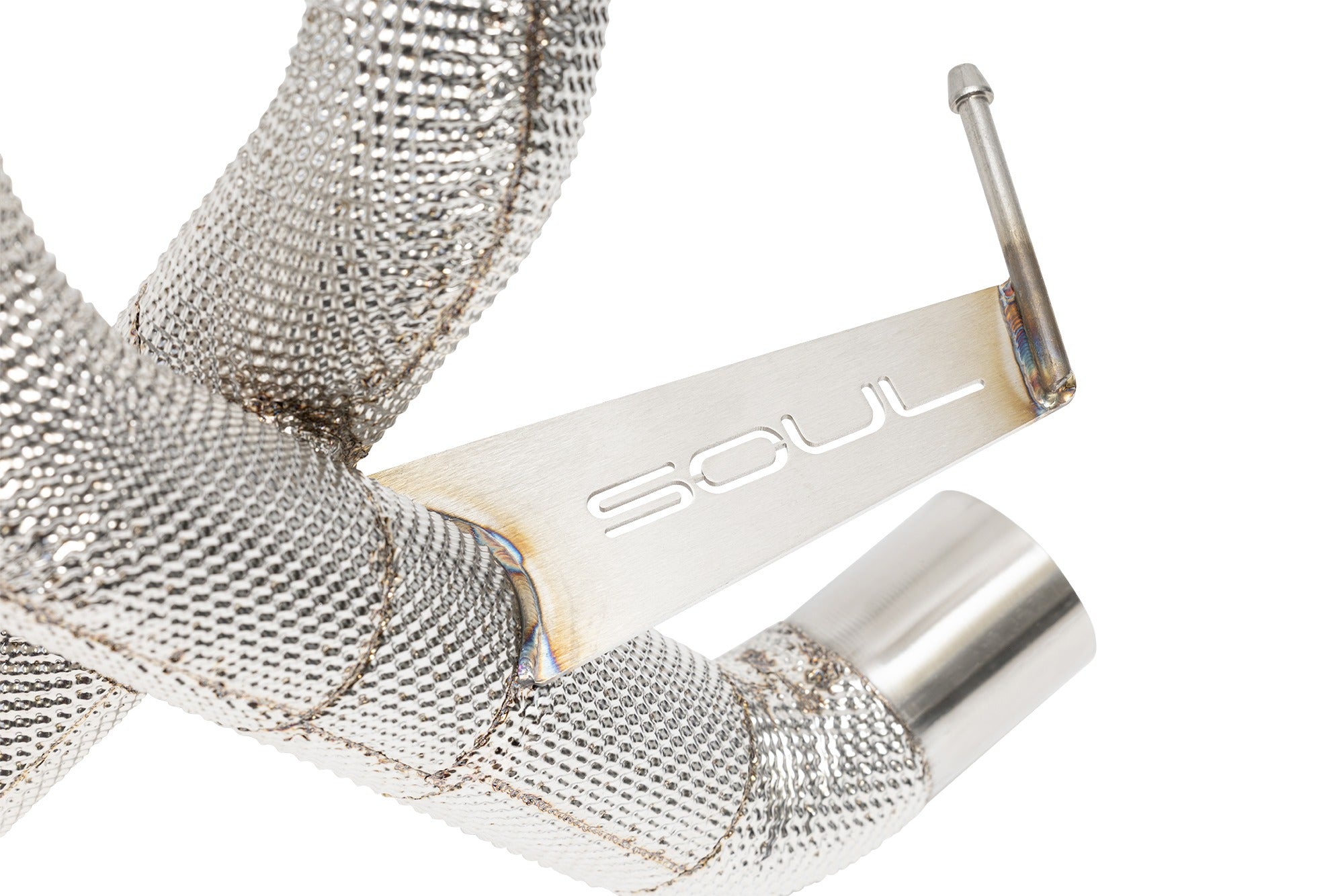 Soul 570S / 570GT / 540C sport package: close-up of the heat shield sleeve