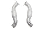 Soul 765LT / Senna catted / catless downpipes: pair of sport downpipes with heat shields
