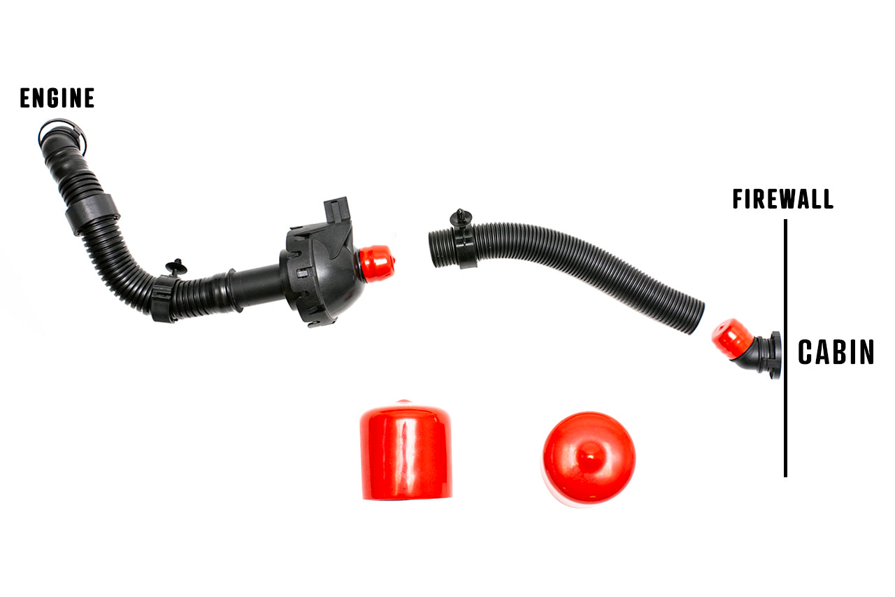Soul 718 GT4 / Spyder / GTS drone canister upgrade: sound symposer delete plugs and hose diagram