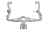 Soul 987.2 Boxster / Cayman race exhaust system: 987.2 race exhaust with center tips