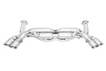 Soul 991 Turbo / Turbo S valved exhaust system: valved exhaust, side view