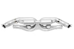 Soul 991 Turbo / Turbo S valved exhaust system: valved exhaust, front view