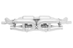 Soul 991 Turbo / Turbo S valved exhaust system: valved exhaust, top view