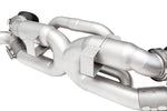 Soul 992.1 Carrera performance exhaust systems: close-up of the crossover section