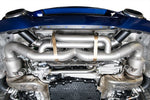 Soul 992 Turbo / Turbo S performance exhaust systems: exhaust installed, view from below