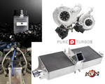Stage 4+M package for the Porsche 992.1 Carrera with Pure Turbos 800, methanol kit and intercooler