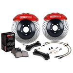 StopTech 05+ Mustang GT(197) Saleen Big Brake Kit BLK ST-40 355x32 1 Piece Caliper Upgrade Kit