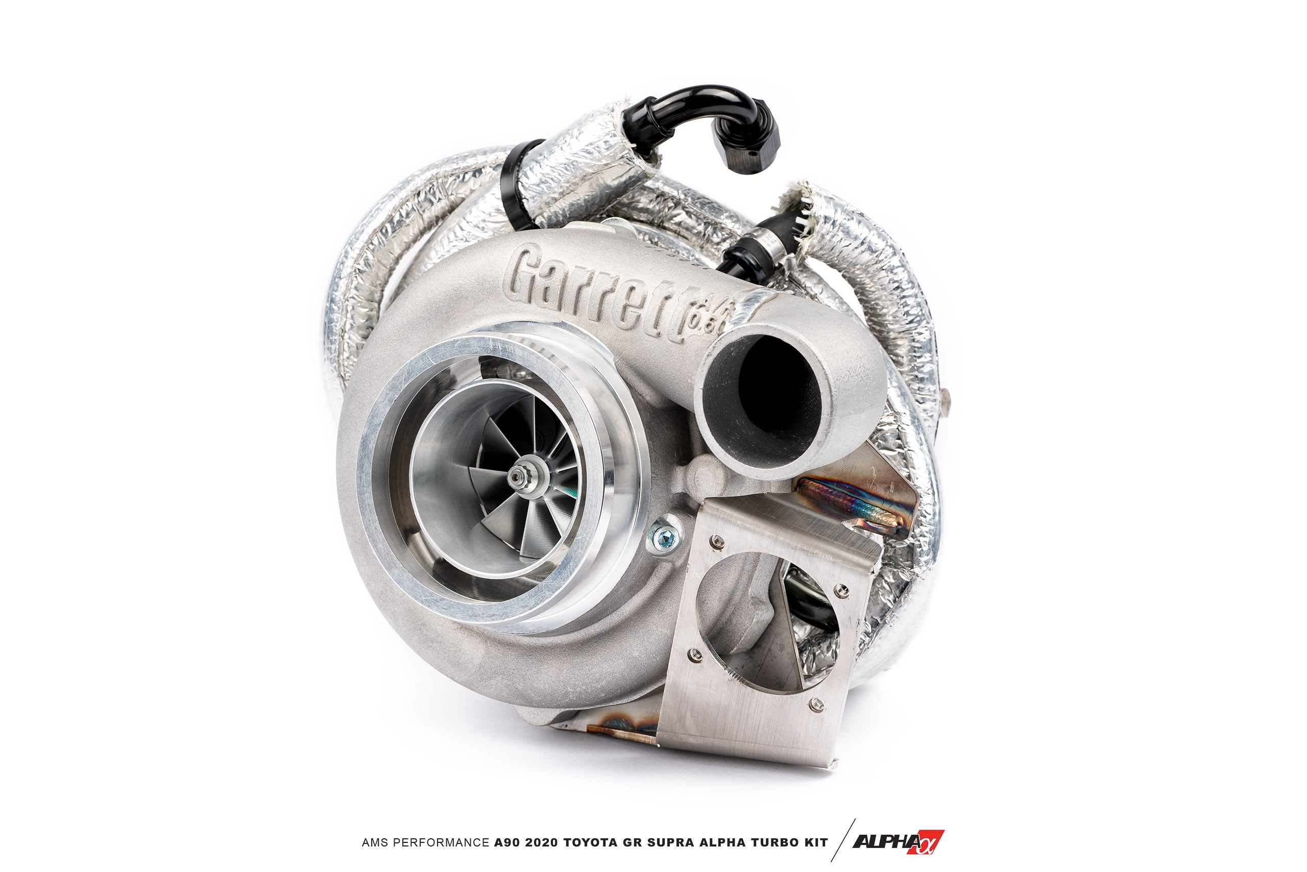 Garrett GTX3582R Gen II turbocharger from the AMS Supra Alpha 8 kit