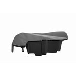 A front view of APR Performance ECU Cover Toyota Supra A90/91 2020+ with white background