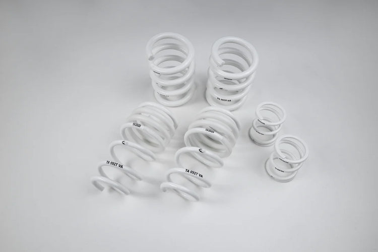 A top view of TECHART Sport Spring Kit for Porsche 992 Turbo/ S (without Sport Suspension)