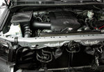 Wide View of Stillen Trupower Cold Air Intake w/ Direct Flow/Dry Filter for Toyota Tundra 2014-2020 fitted inside a car