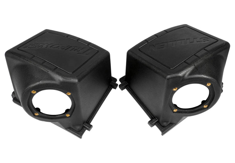 A front view of Stillen Trupower Cold Air Dry Intake for Toyota Sequoia 2023-2025 with white background