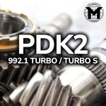 PDK2 transmission calibration graphic for the Porsche 992.1 911 Turbo S