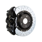 GT2 Brembo GT 4-piston rear kit, black caliper, 380mm type 3 slotted 2-piece disc