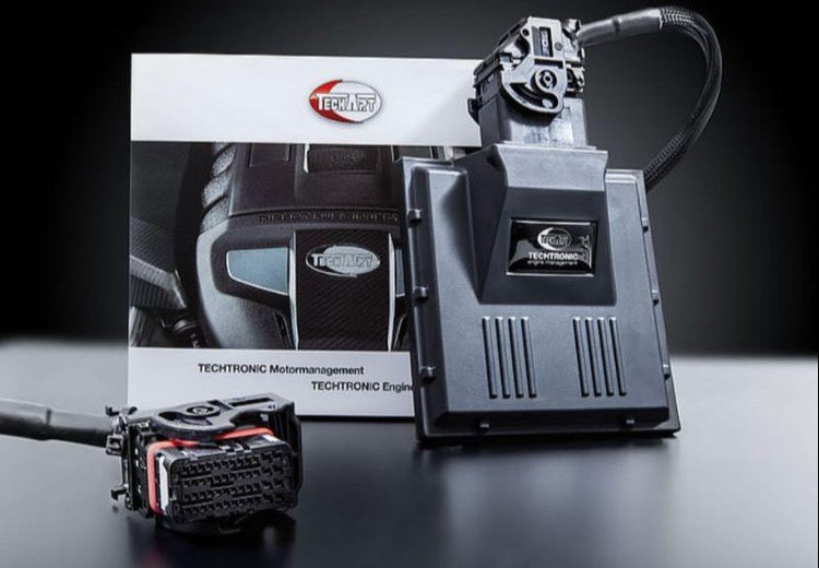 A front view of TECHART TA 082/S1.1 Power Kit Porsche 718 Cayman S / Boxster S
