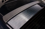 A close up view of TECHART Roof Spoiler Glossy Carbon Fiber Porsche 991 Carrera / Turbo / GT3